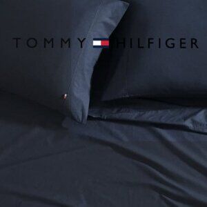 NEW *Unopened* Tommie Hilfiger TWIN XL 3PC sheet set - NAVY -PERFECT FOR COLLEGE